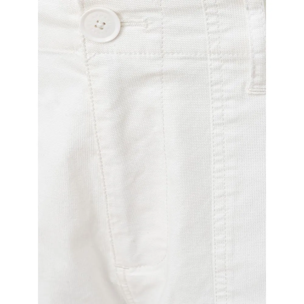 Armani Exchange Elegant White Cotton Shorts for Men