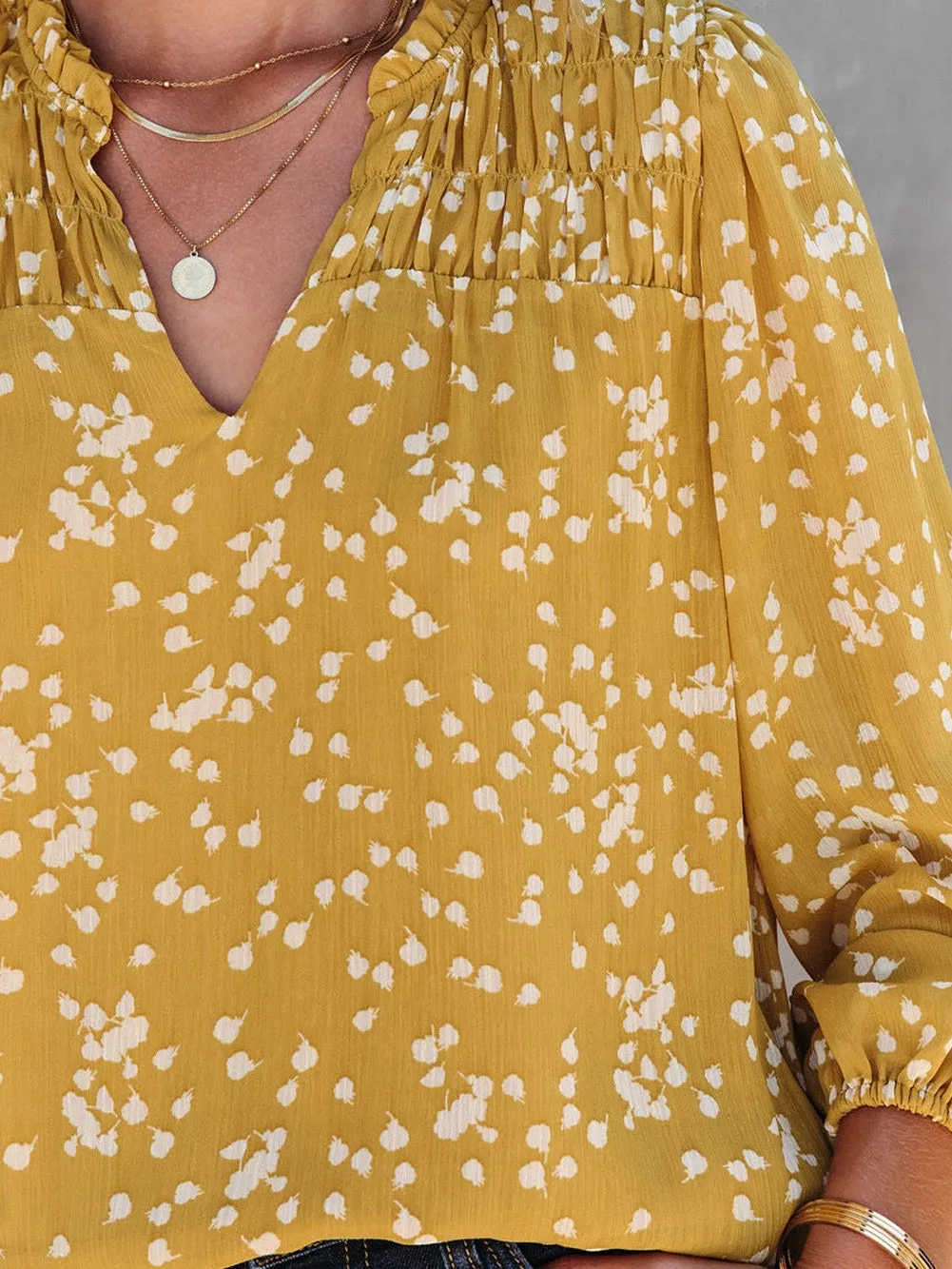 Autumnal Floral Shirt