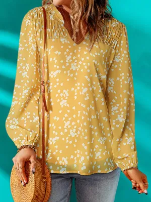Autumnal Floral Shirt