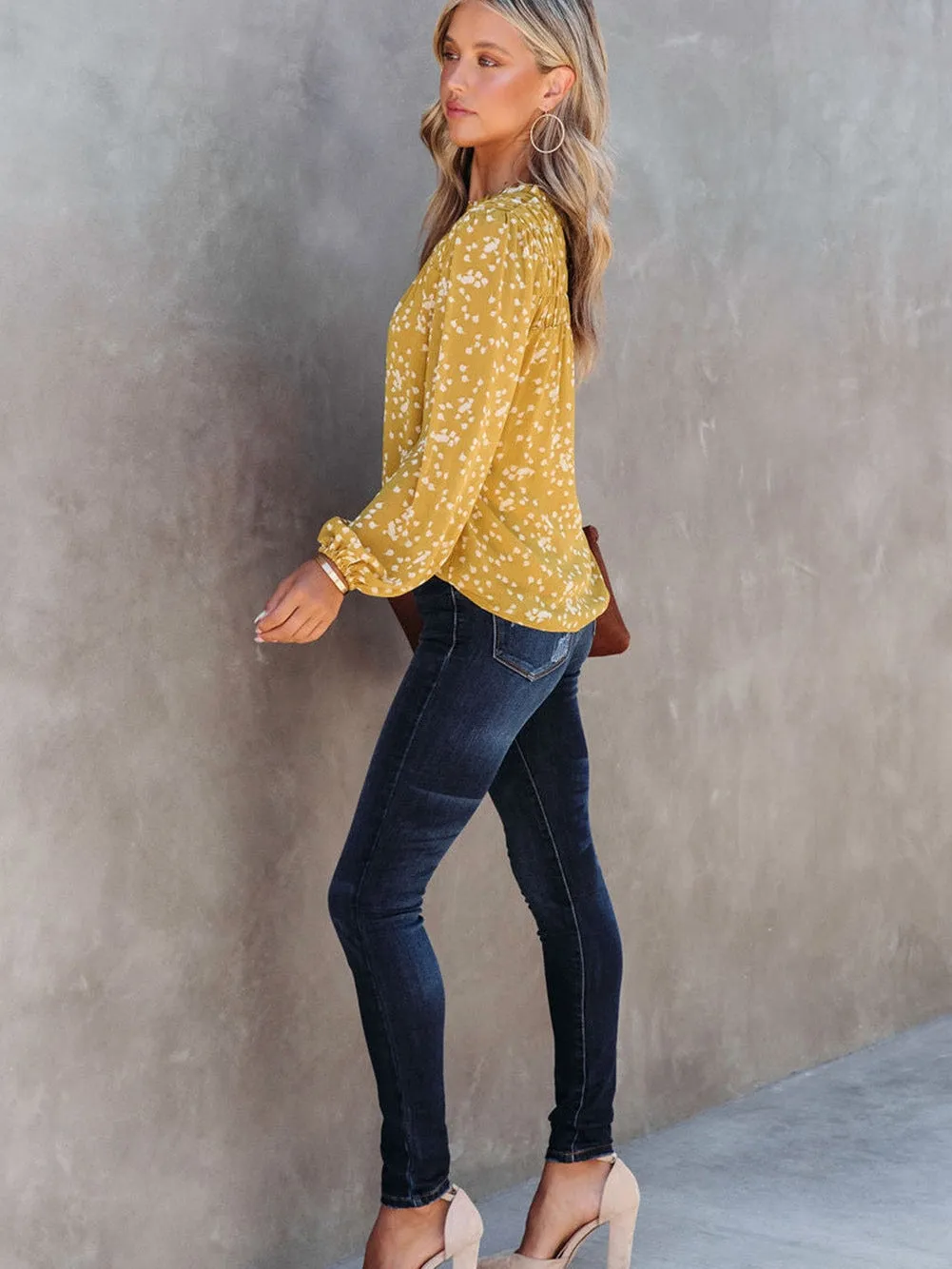 Autumnal Floral Shirt