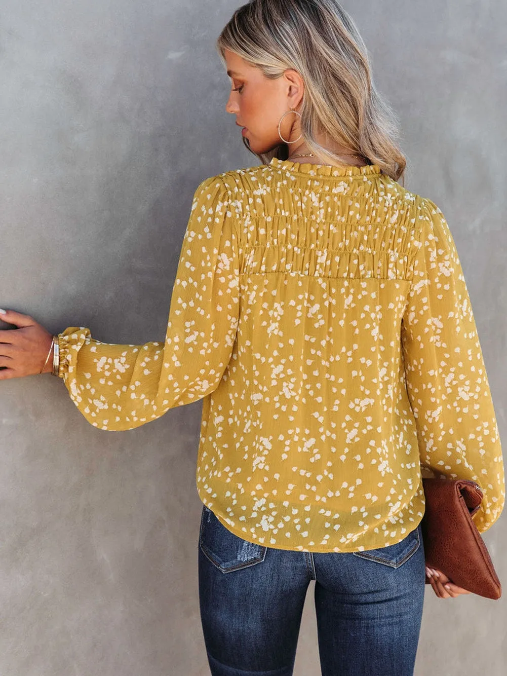 Autumnal Floral Shirt