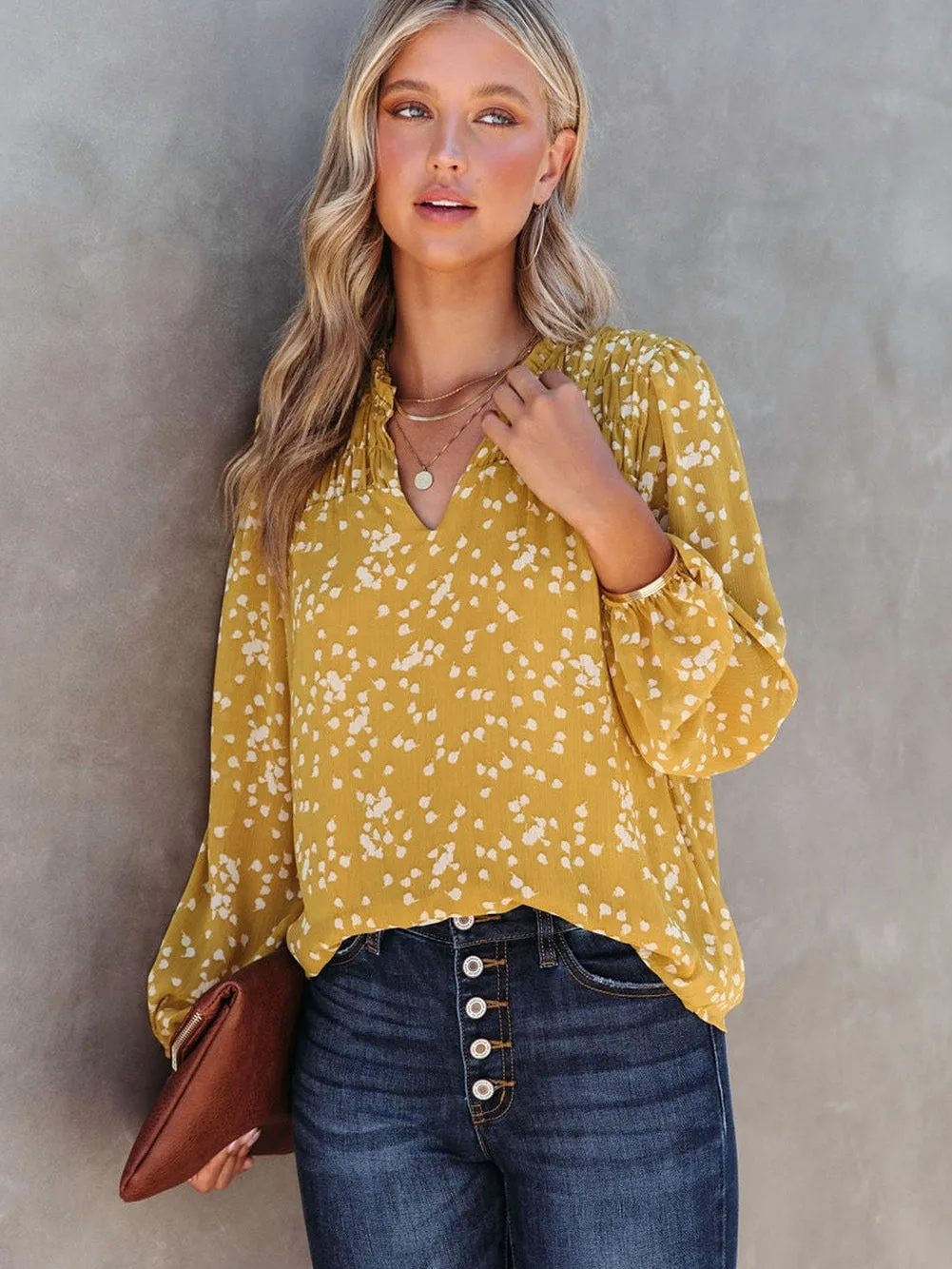 Autumnal Floral Shirt