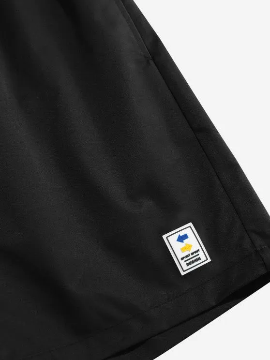 Baseball Short Sleeve Shirt And Shorts Set