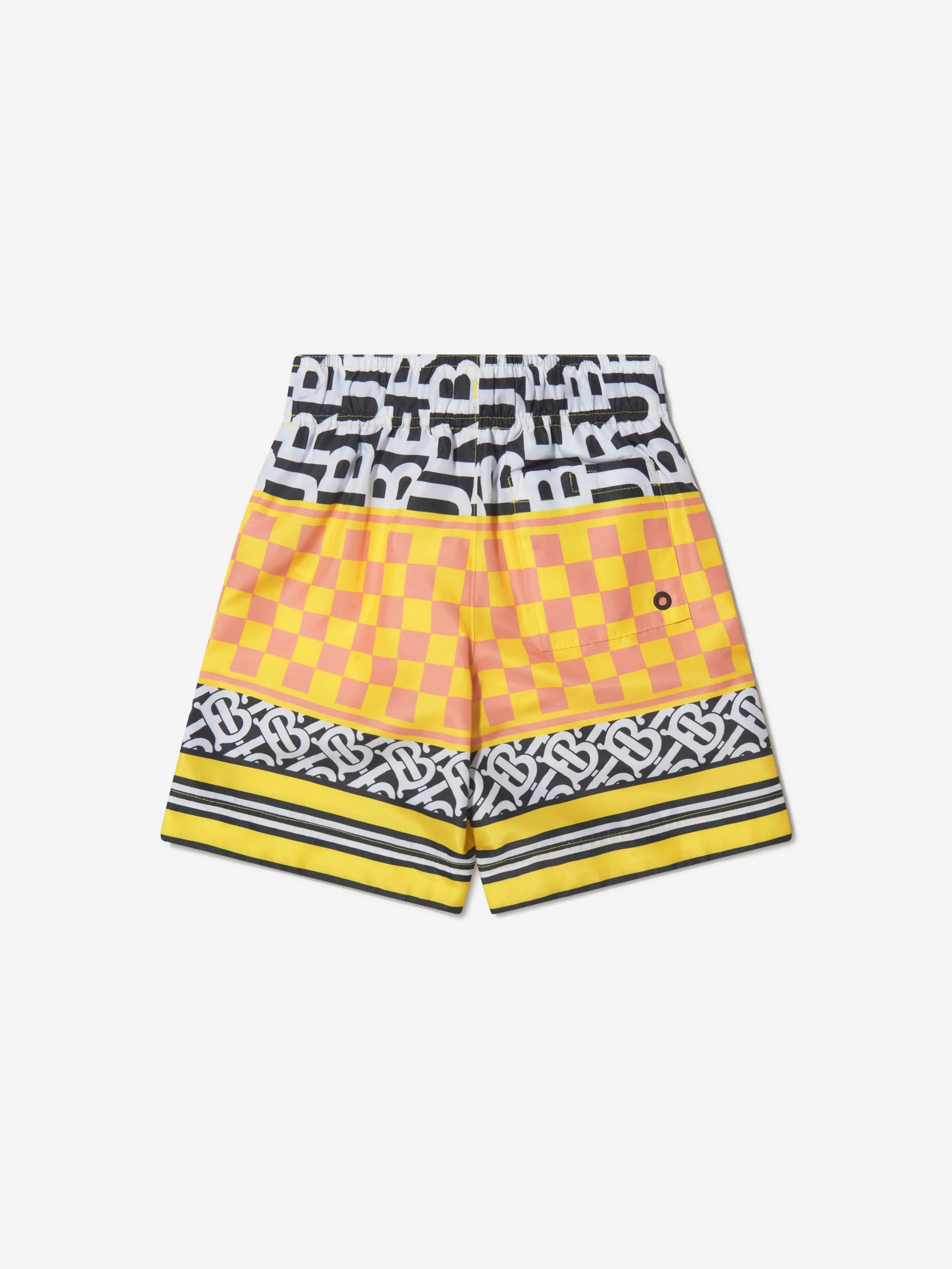 Burberry Boys Monogram Patterned Swim Shorts