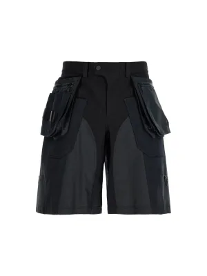 Cargo Bi-Material Shorts