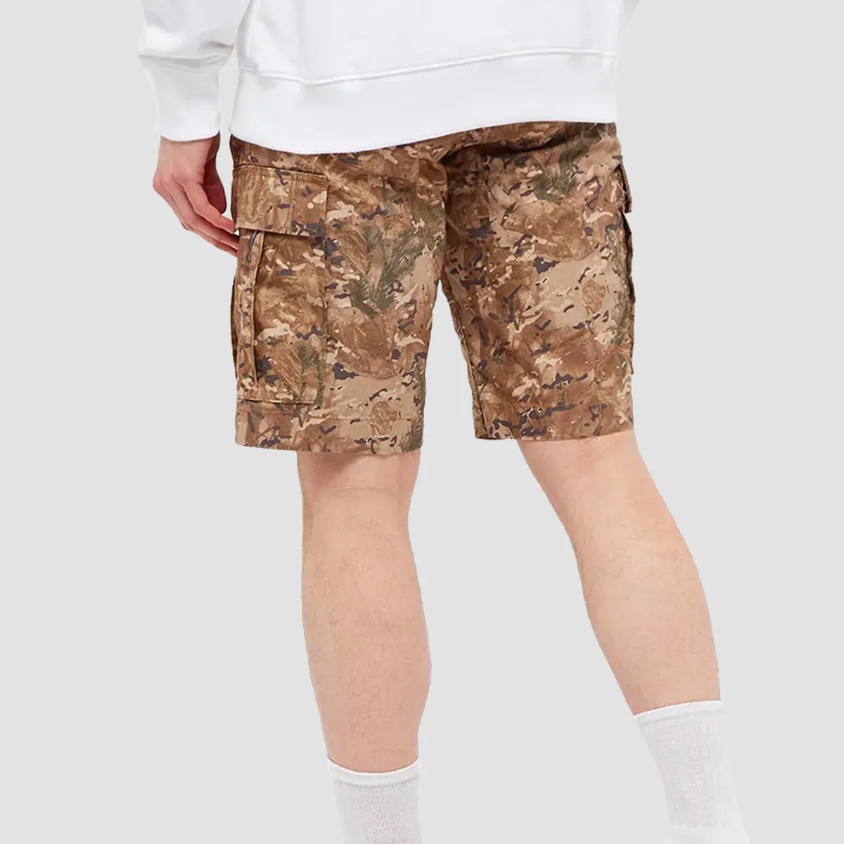 Carhartt WIP Regular Cargo Shorts Camo Combi/Desert Rinsed