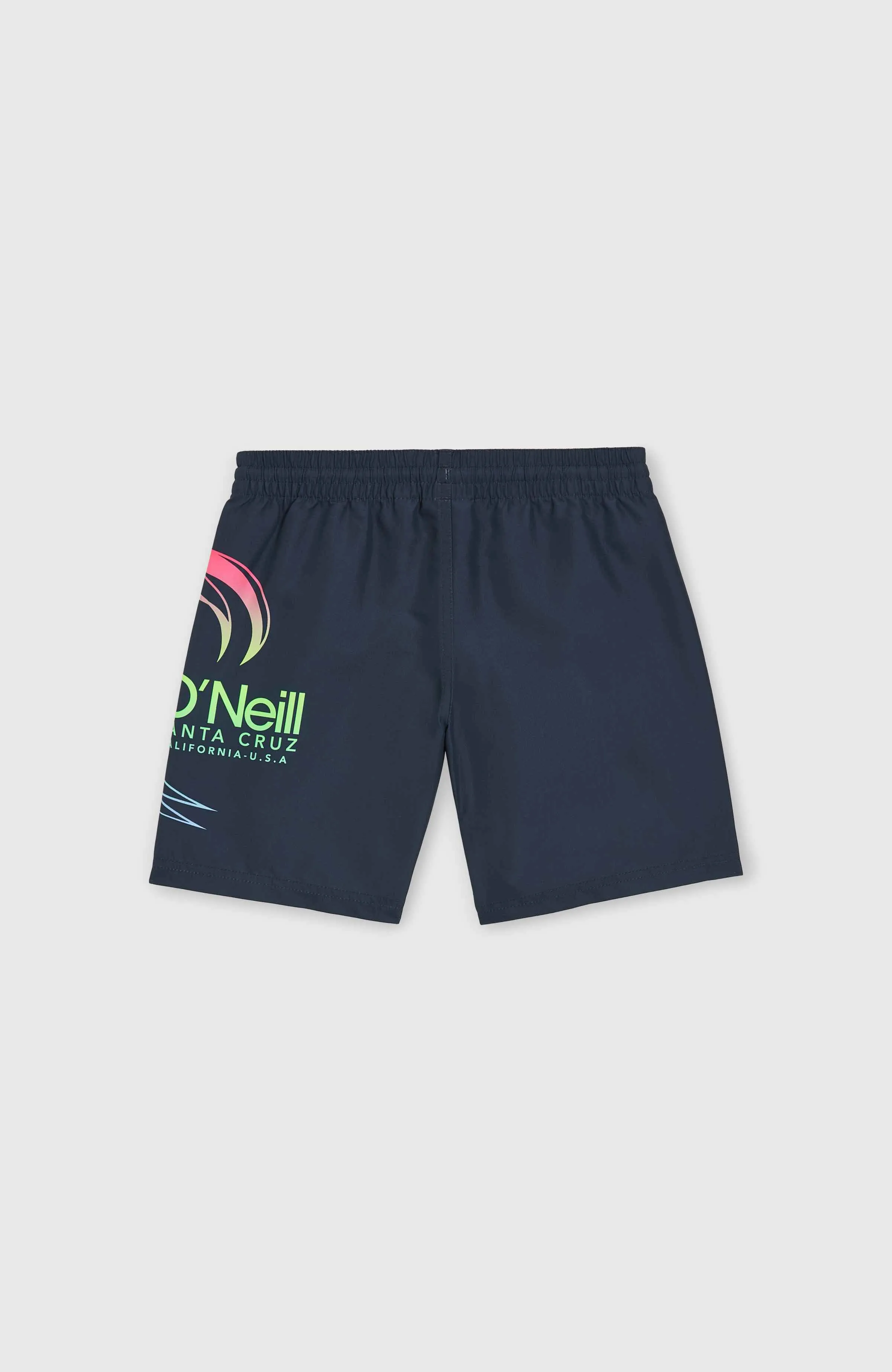 Circle Surfer 14\" Swim Shorts | Outer Space Circle Surfer Grandient Panel"