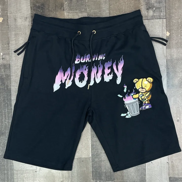Civilized - burning money shorts
