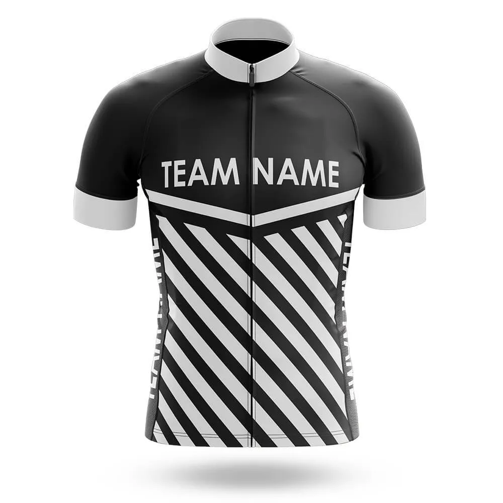 Custom Team Name M3 Black - Men's Cycling Kit