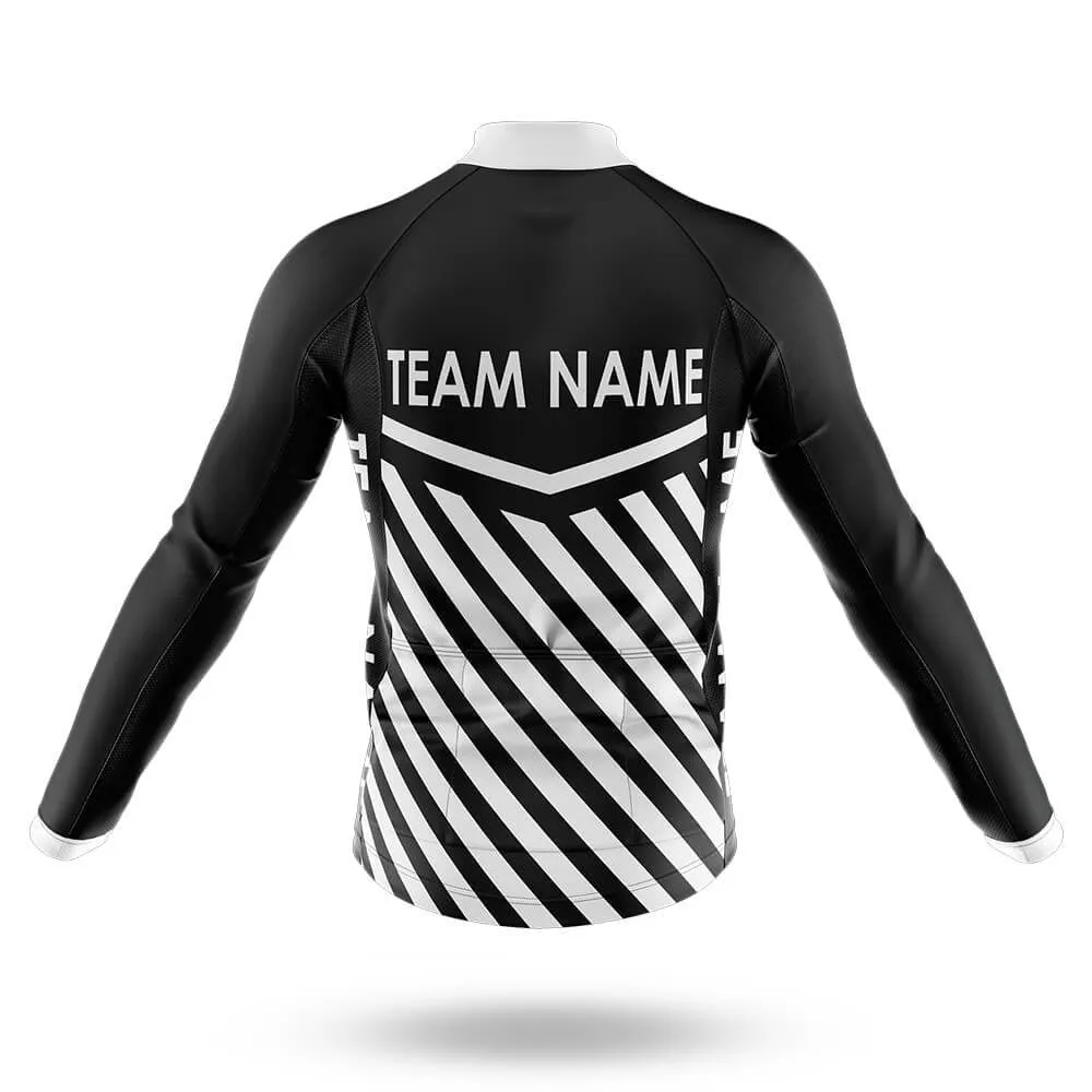 Custom Team Name M3 Black - Men's Cycling Kit