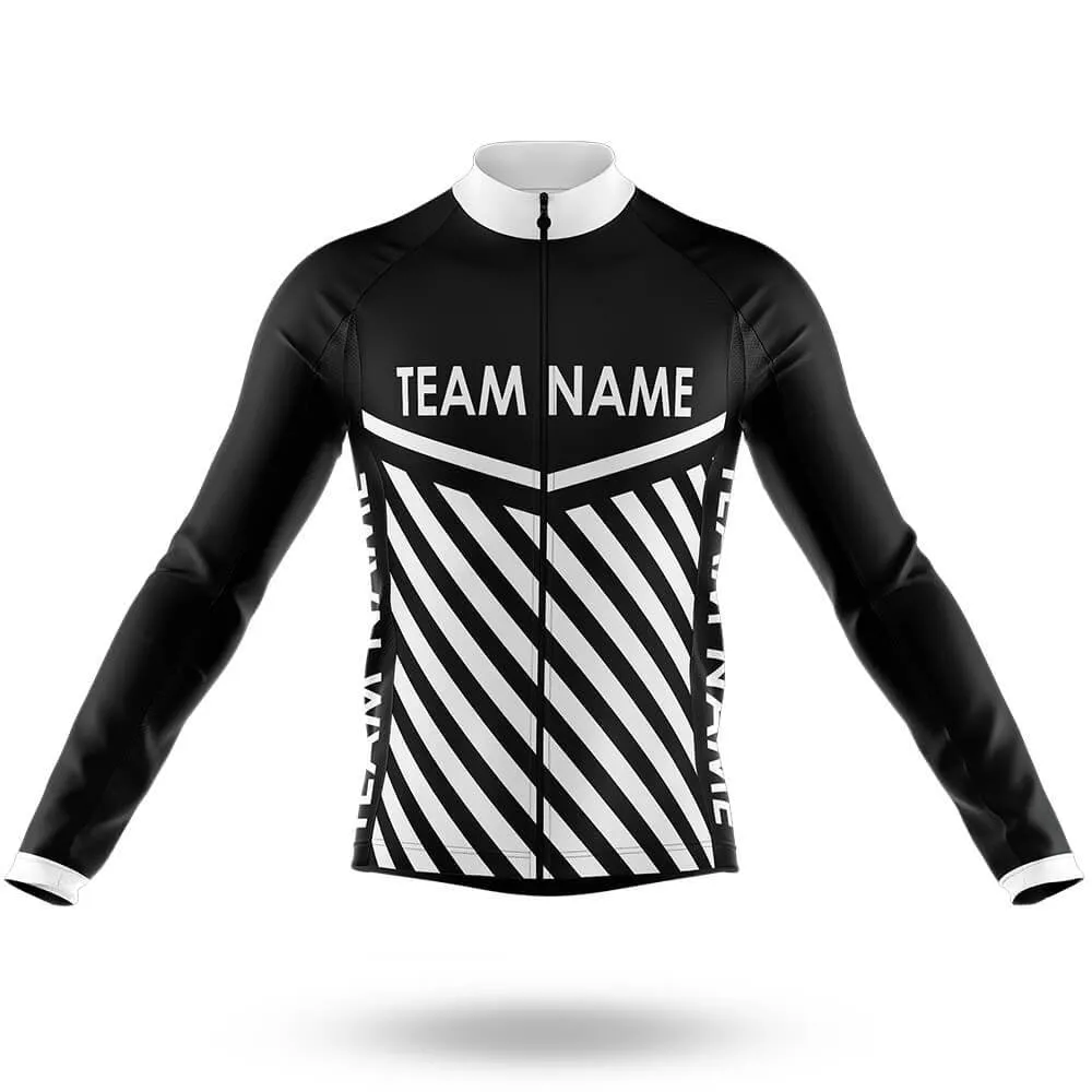 Custom Team Name M3 Black - Men's Cycling Kit