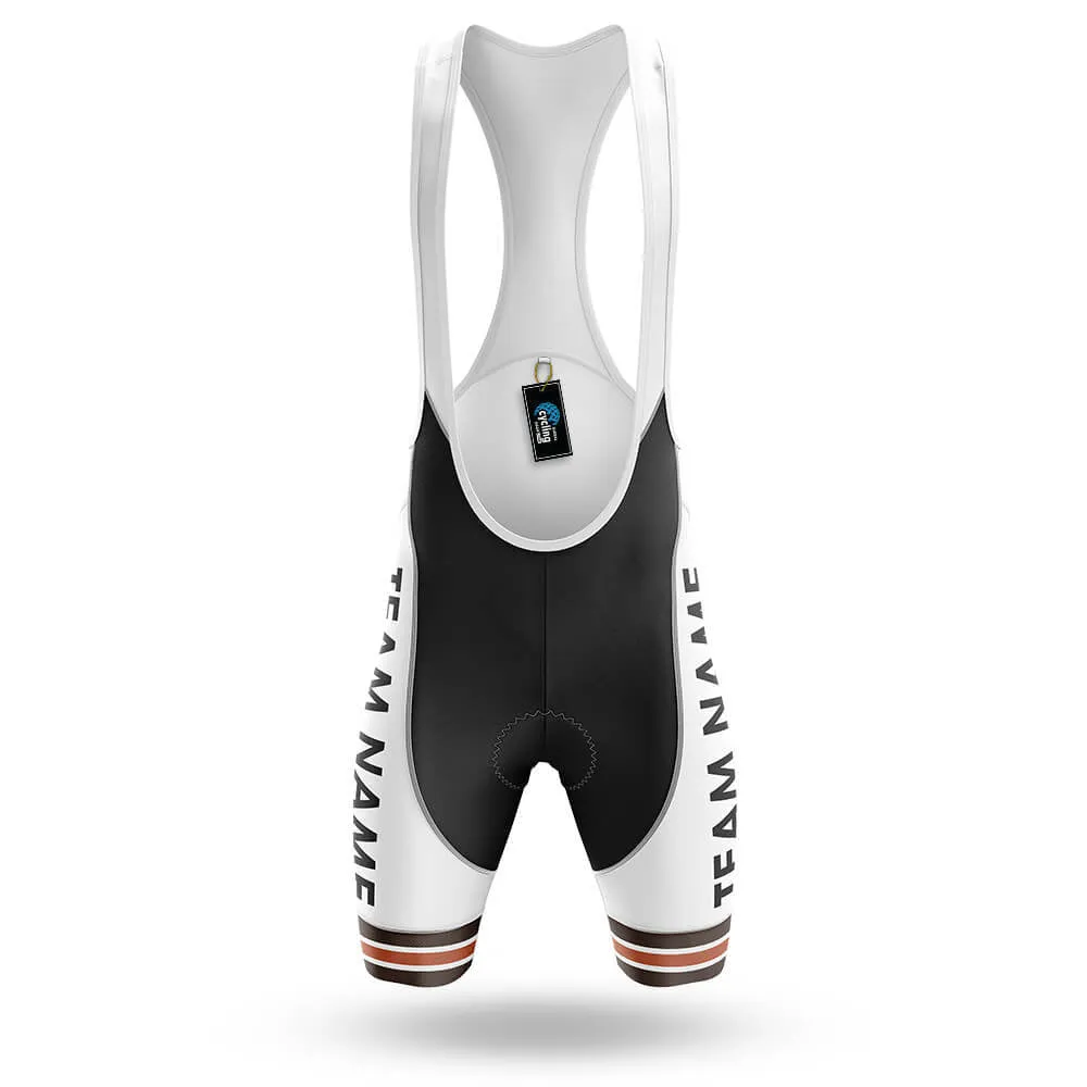 Custom Team Name M4 Orange - Men's Cycling Kit