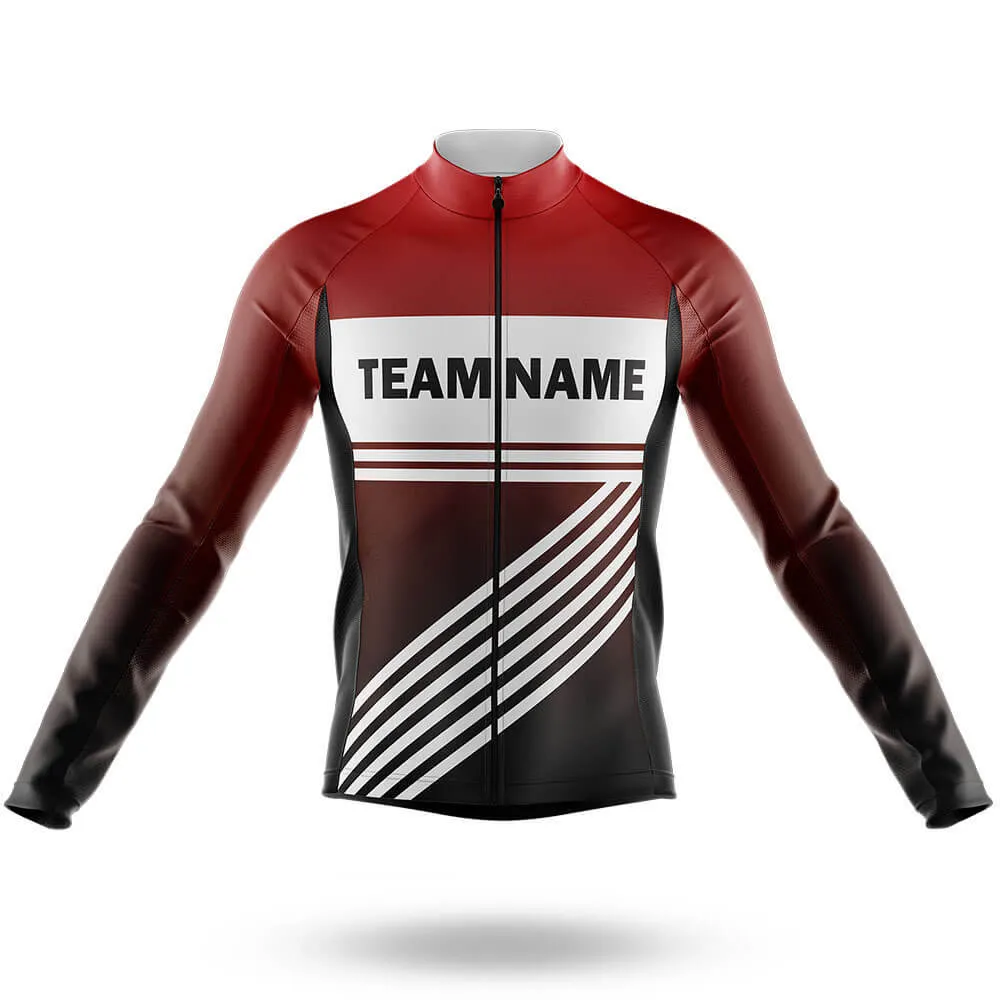 Custom Team Name S3 Black - Men's Cycling Kit