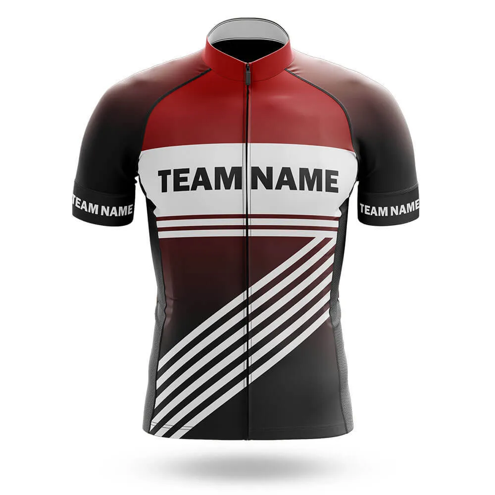 Custom Team Name S3 Black - Men's Cycling Kit