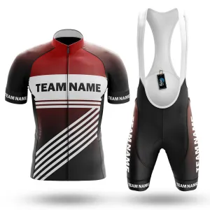 Custom Team Name S3 Black - Men's Cycling Kit