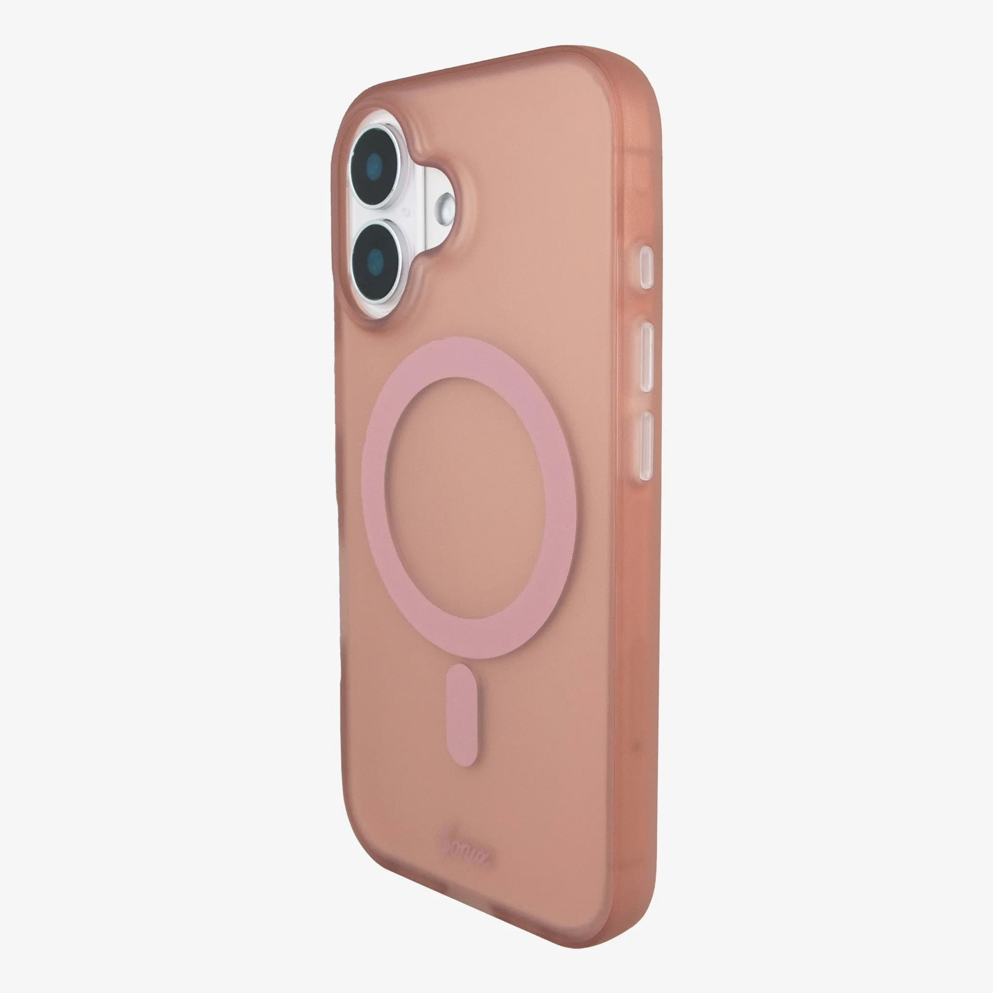 Frosted Matte MagSafe® Compatible iPhone Case - Mauve