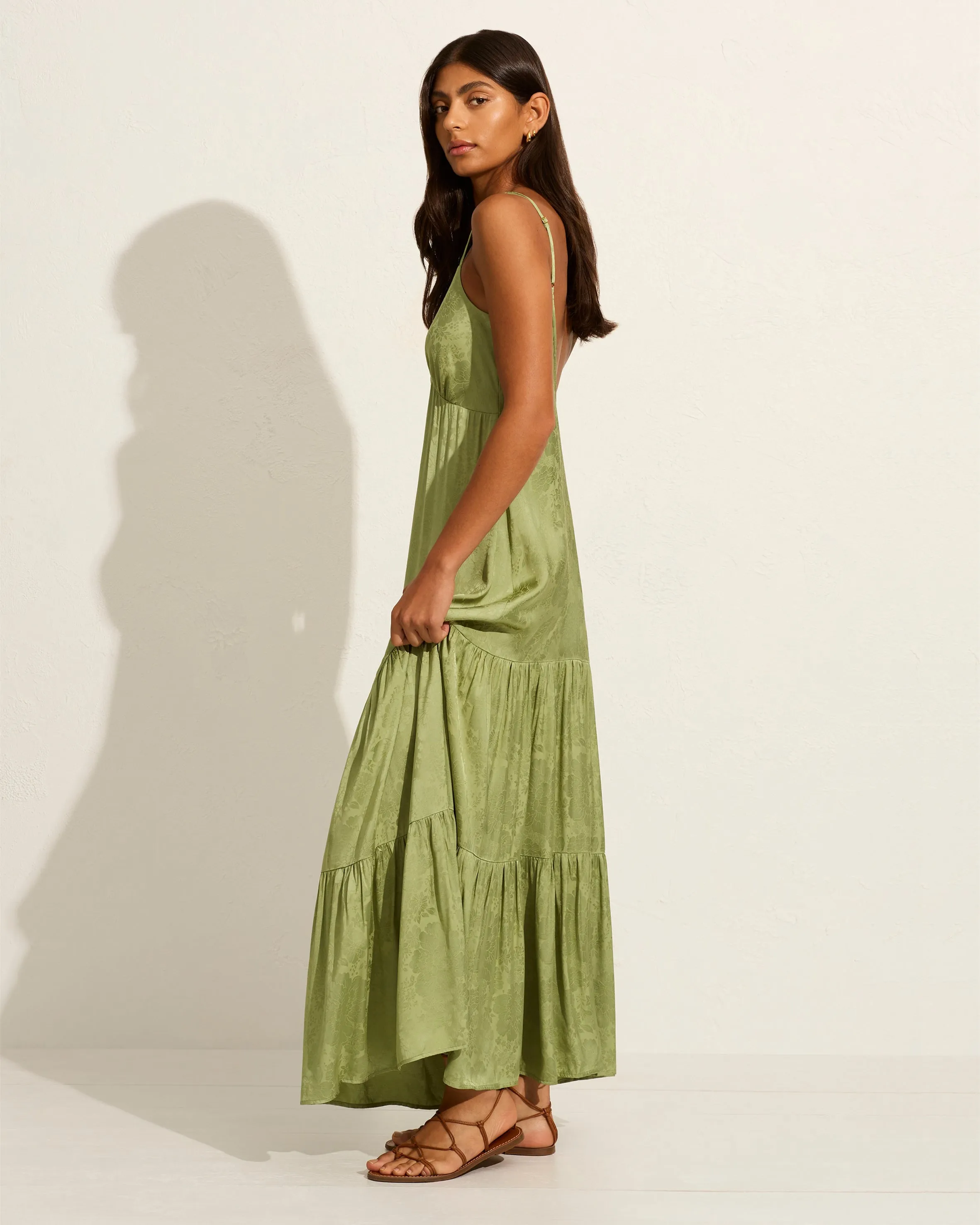 Haisley Maxi Dress - Sage
