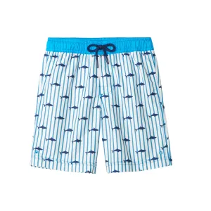 Hatley Boys Silhouette Sharks Board Shorts