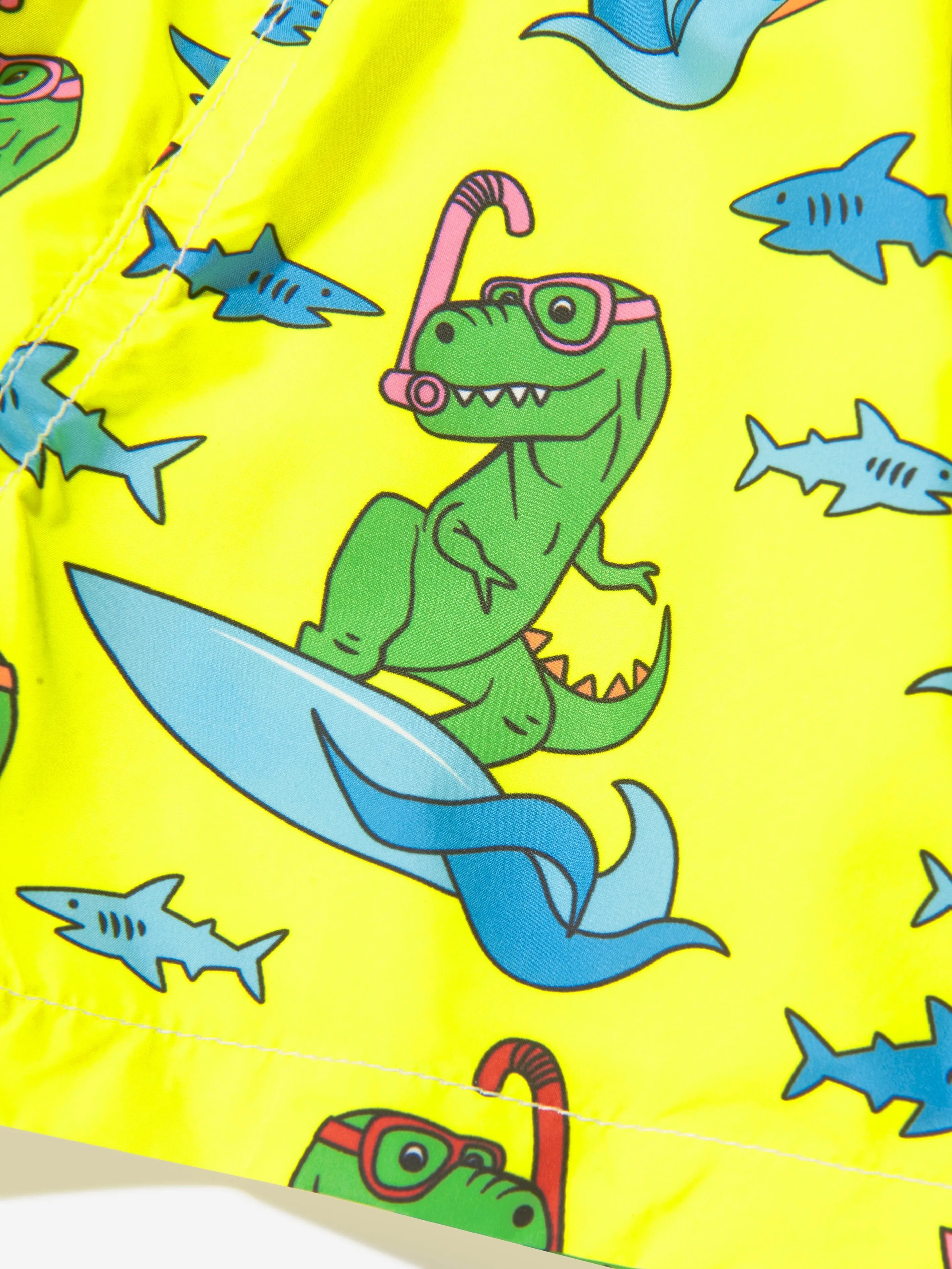 MC2 Saint Barth Boys Scuba Surf Rex Swim Shorts in Multicolour