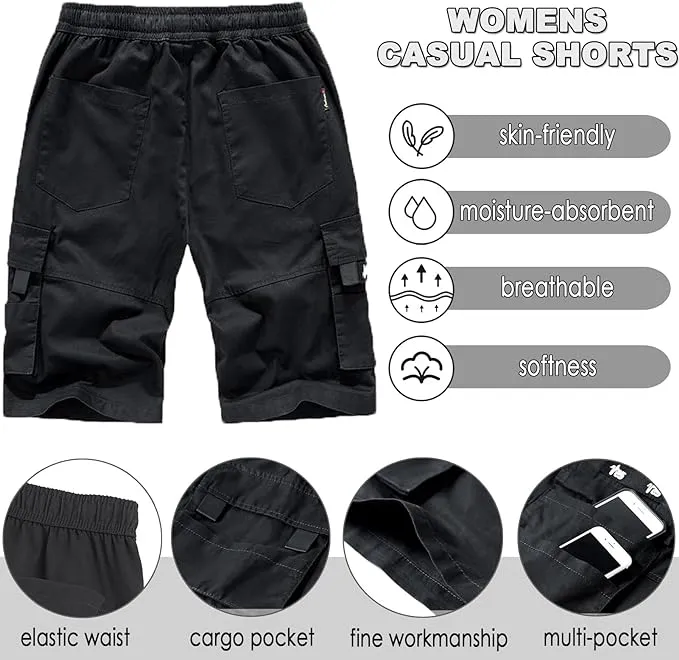 Men's Causal Cargo Pocket Khaki3 Shorts
