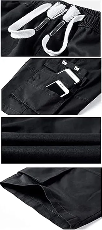 Men's Causal Cargo Pocket Khaki3 Shorts