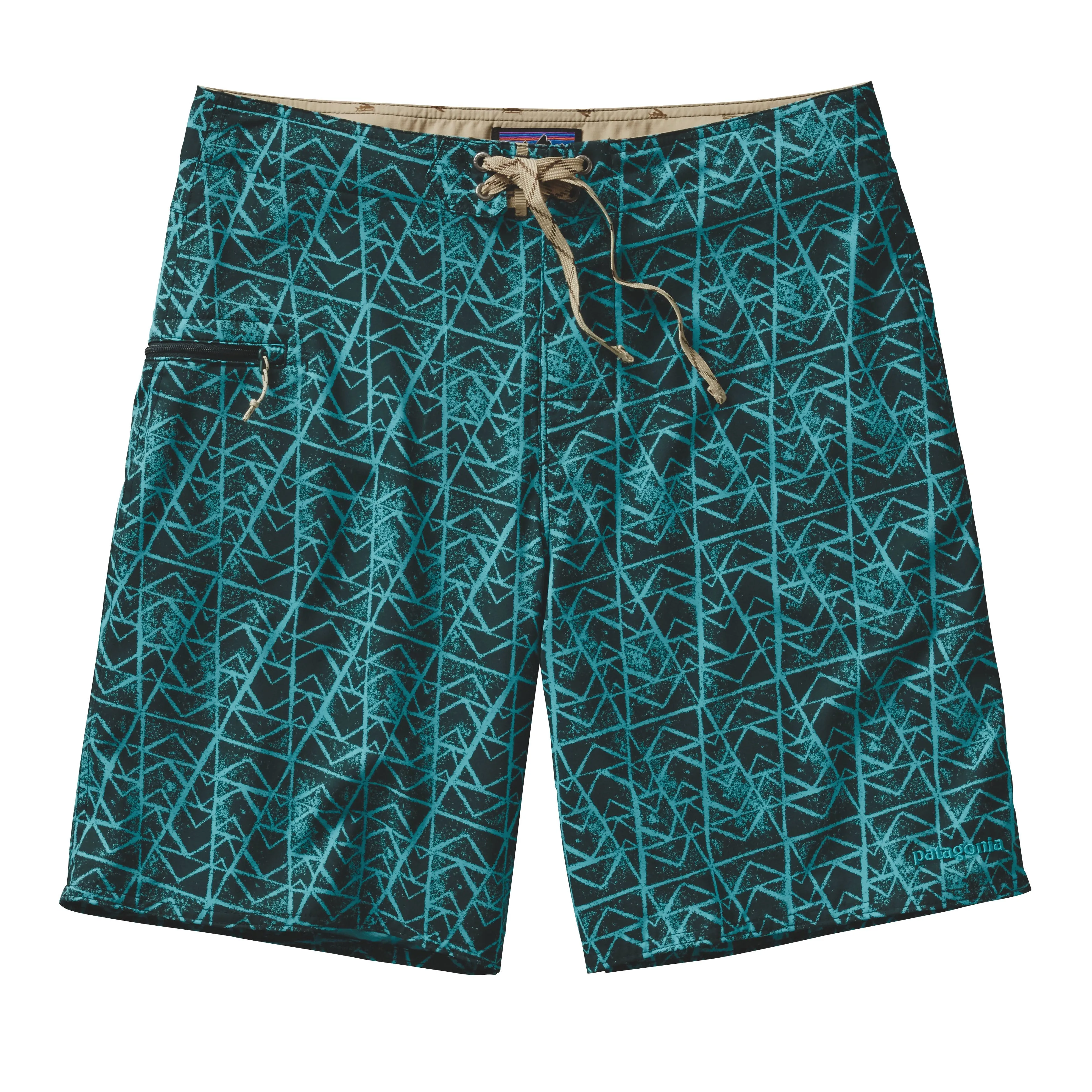 Men's Printed Stretch Planing Board Shorts - 20"