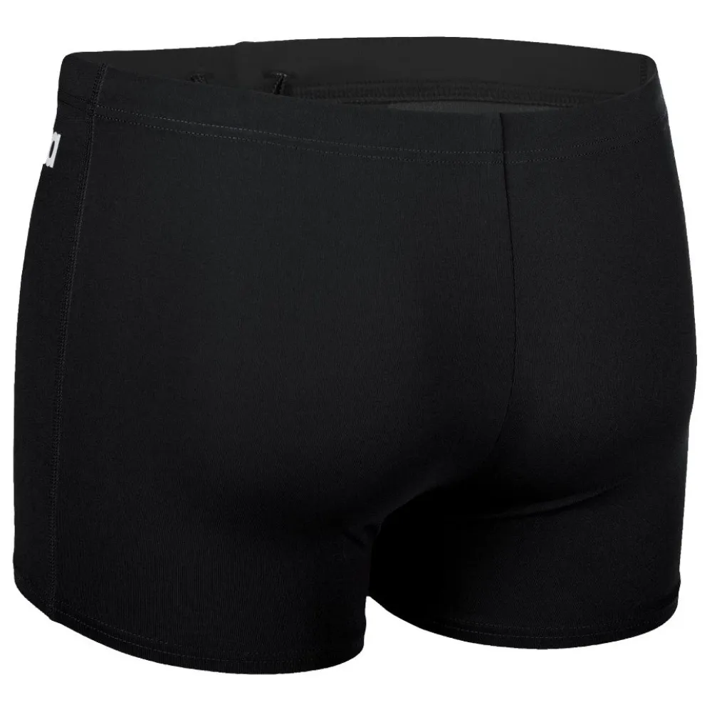 MEN'S TEAM SWIM SHORT SOLID - BLACK