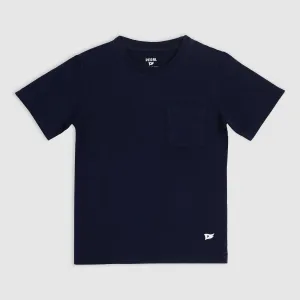 Navy Pocket Tee
