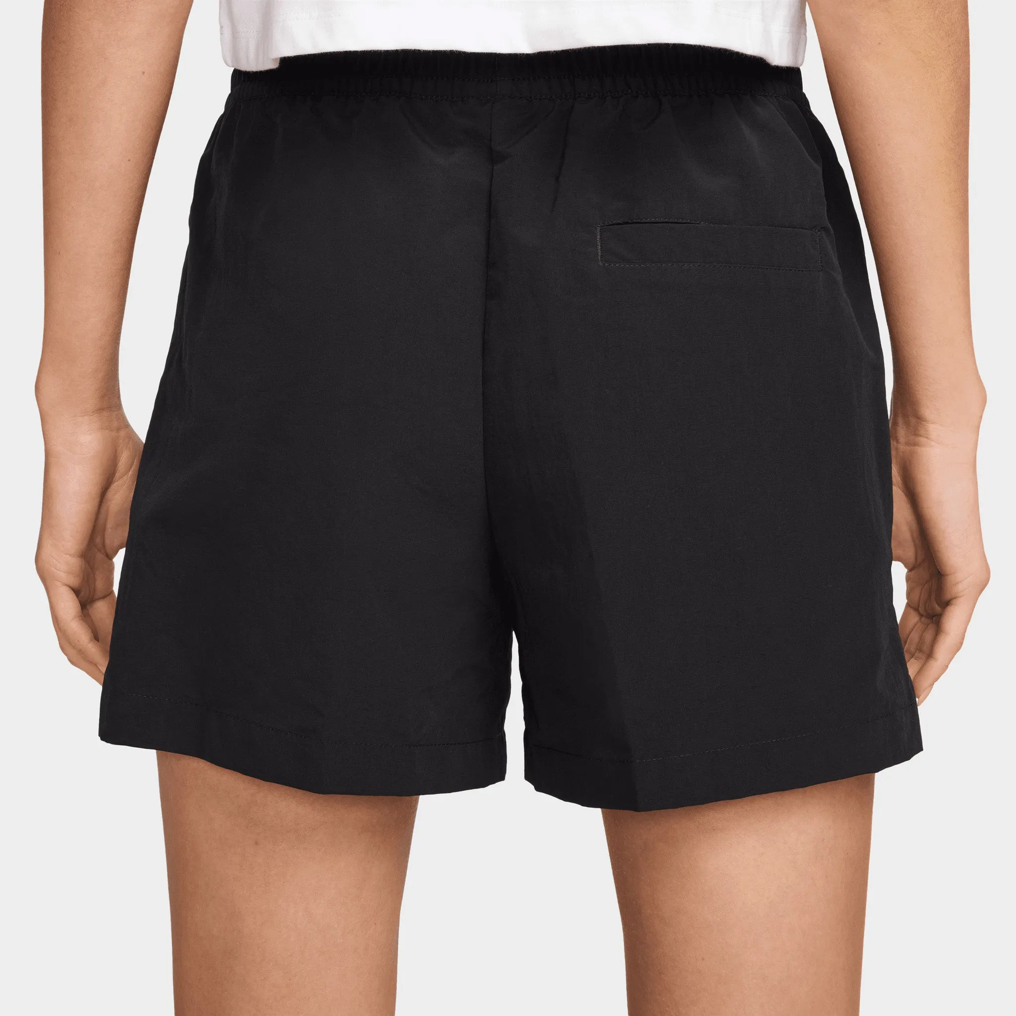 Nike Sportswear Women's Essential Woven Shorts Black / White
