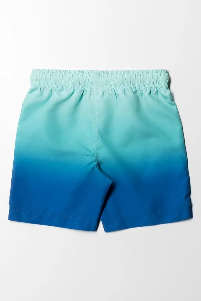 Ombre Swim Shorts Blue