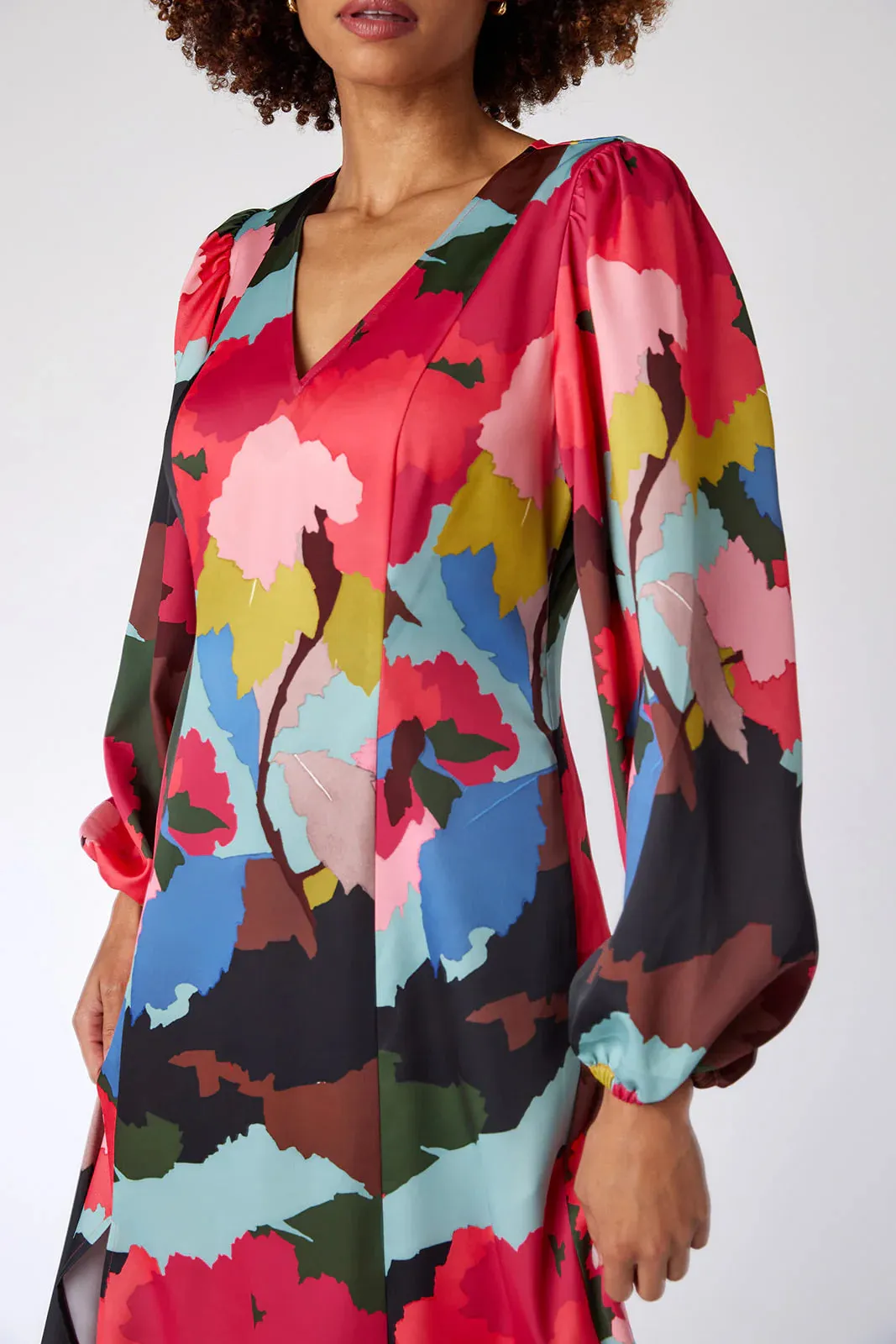 Ophelia Dress Painted Floral