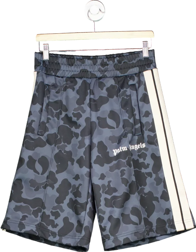 Palm Angels Black Camo Shorts XS