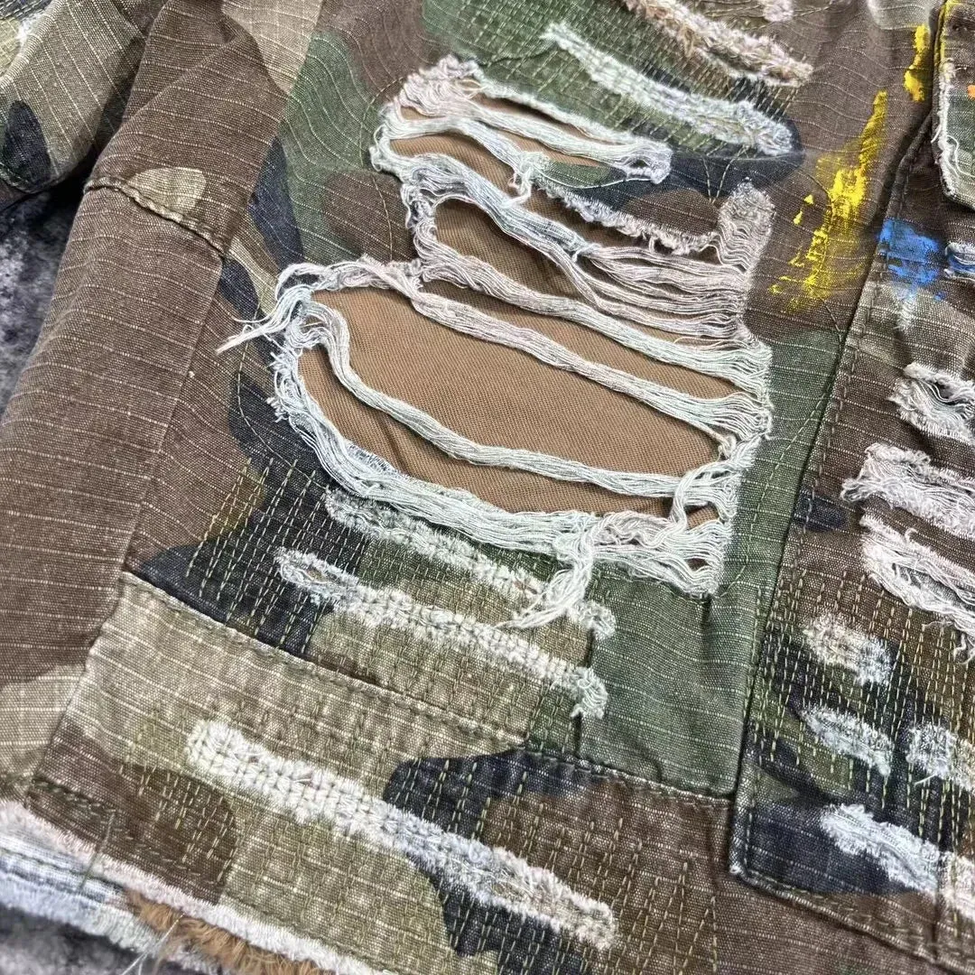 Patch HQ camo shorts