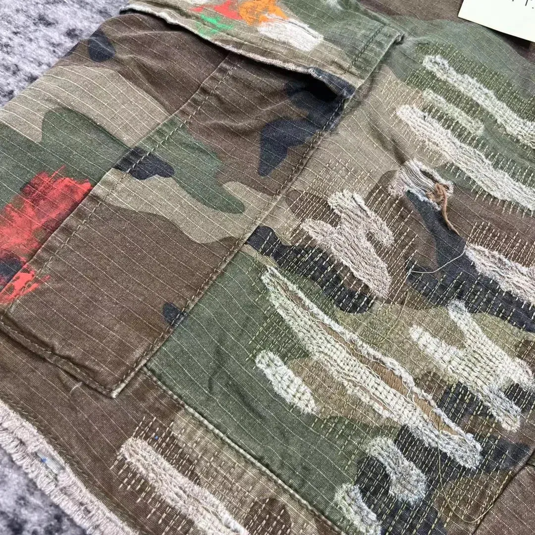 Patch HQ camo shorts