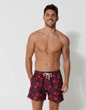 Red Starfish Mens Swim Shorts