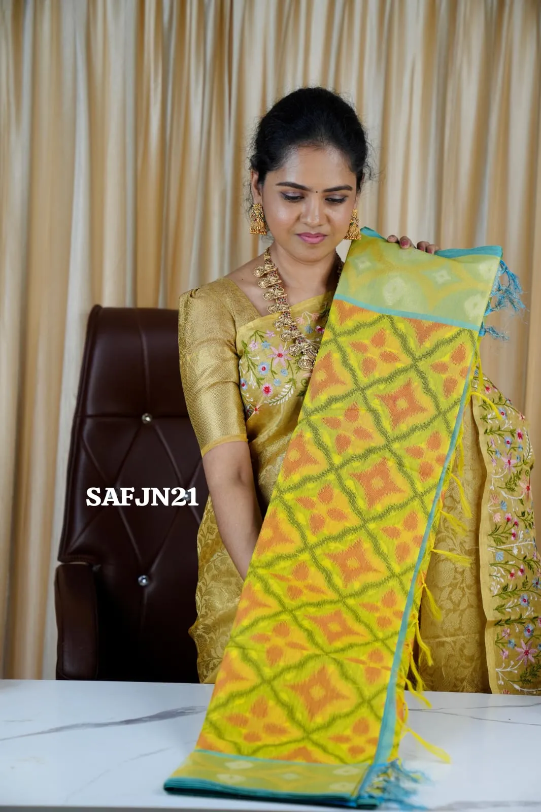 Soft cotton saree 🥰