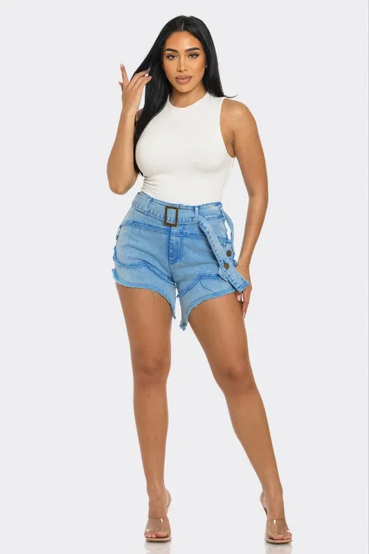 Strapped Shorts (2 Colors)