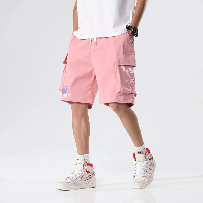 Summer ELASTIC WAIST Cargo Shorts