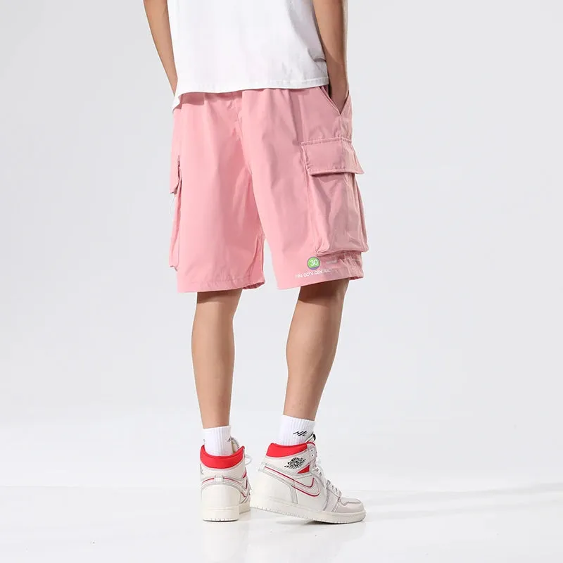 Summer ELASTIC WAIST Cargo Shorts