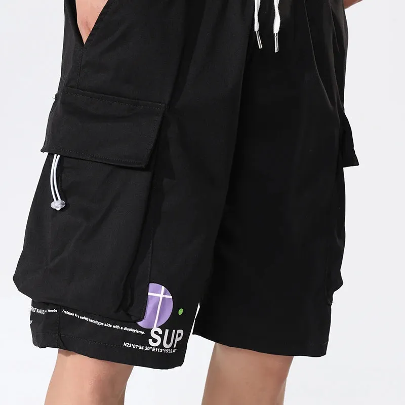 Summer ELASTIC WAIST Cargo Shorts