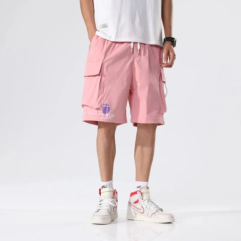 Summer ELASTIC WAIST Cargo Shorts