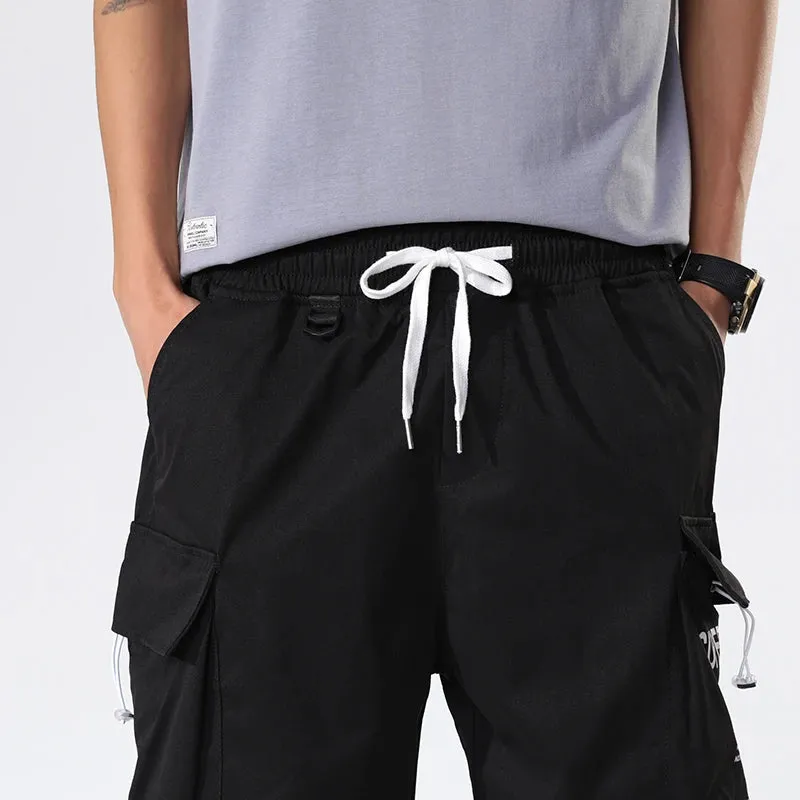 Summer ELASTIC WAIST Cargo Shorts