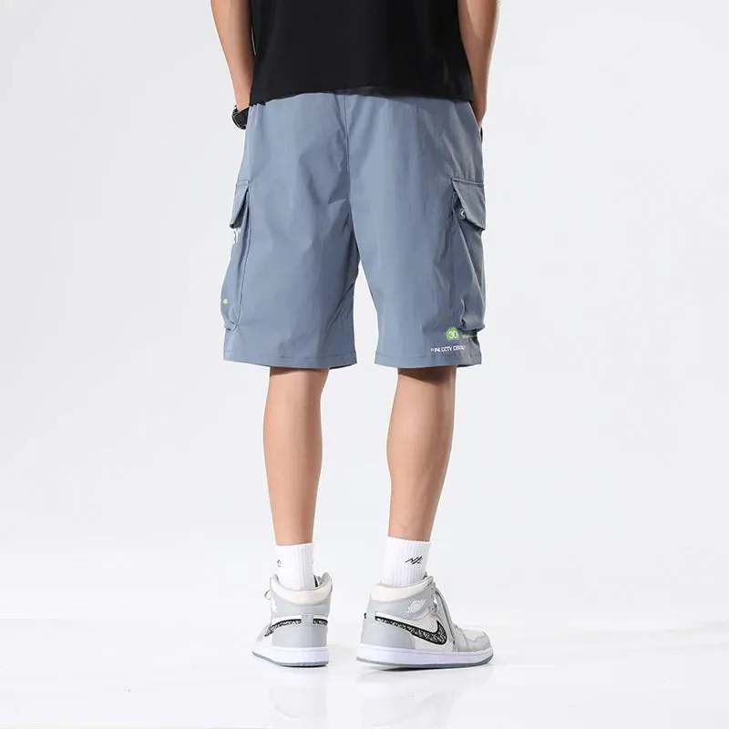 Summer ELASTIC WAIST Cargo Shorts