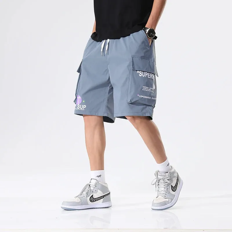 Summer ELASTIC WAIST Cargo Shorts
