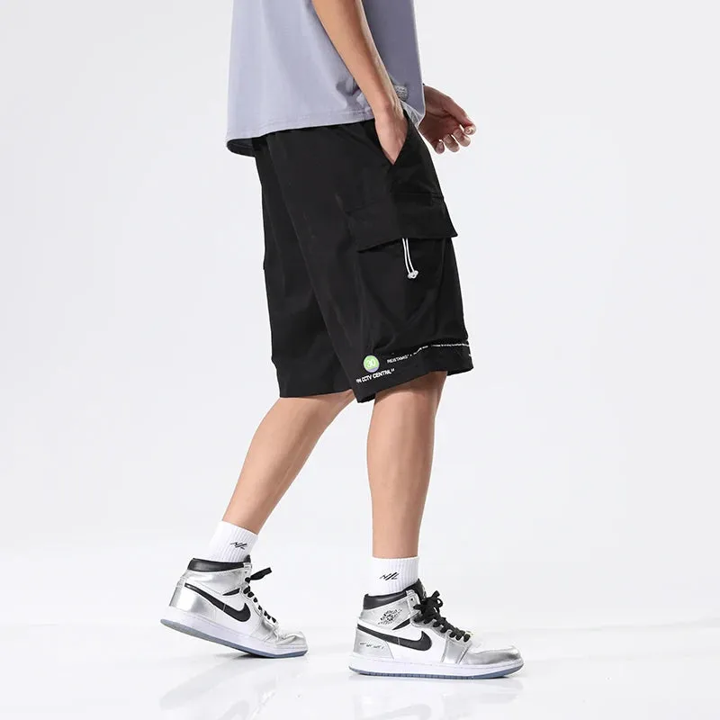 Summer ELASTIC WAIST Cargo Shorts