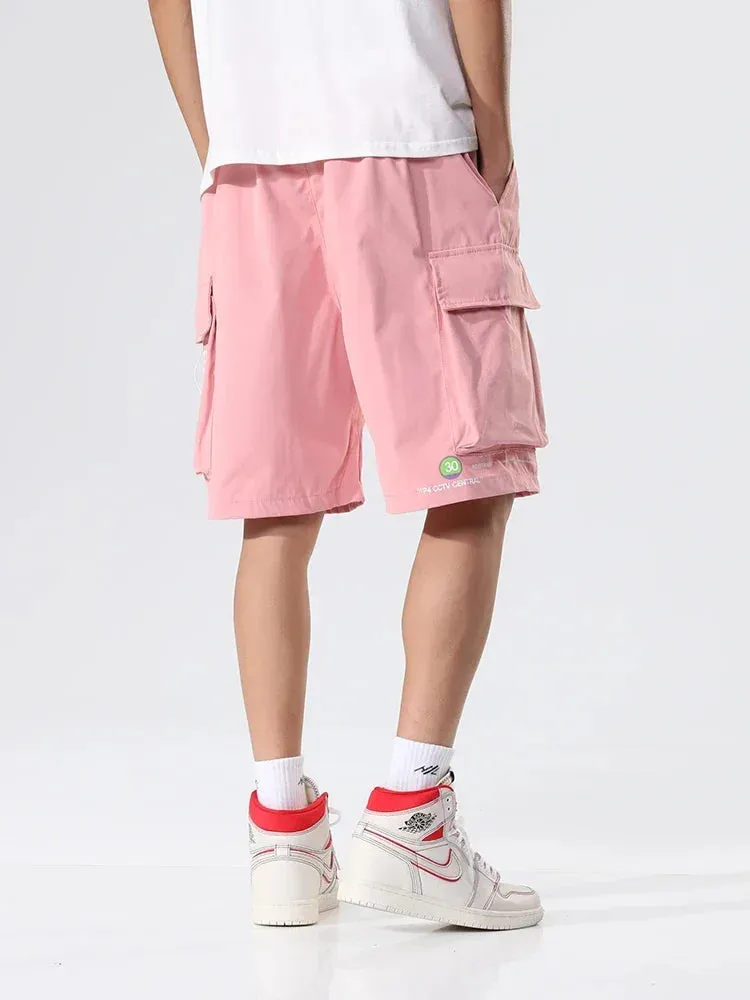Summer ELASTIC WAIST Cargo Shorts