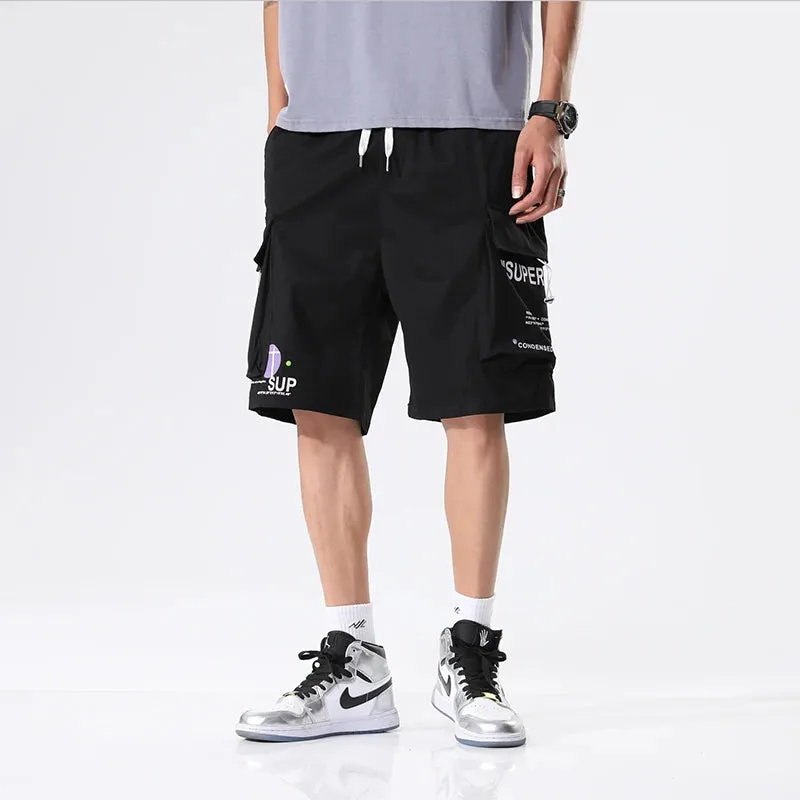 Summer ELASTIC WAIST Cargo Shorts