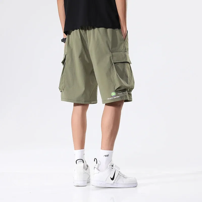 Summer ELASTIC WAIST Cargo Shorts