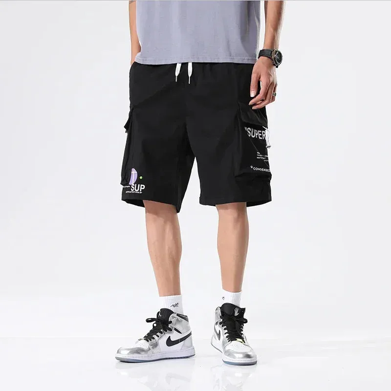 Summer ELASTIC WAIST Cargo Shorts