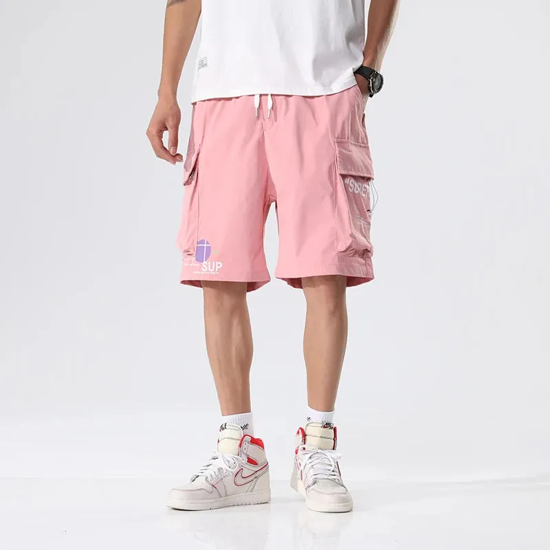 Summer ELASTIC WAIST Cargo Shorts